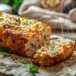 garlic parmesan chicken meatloaf