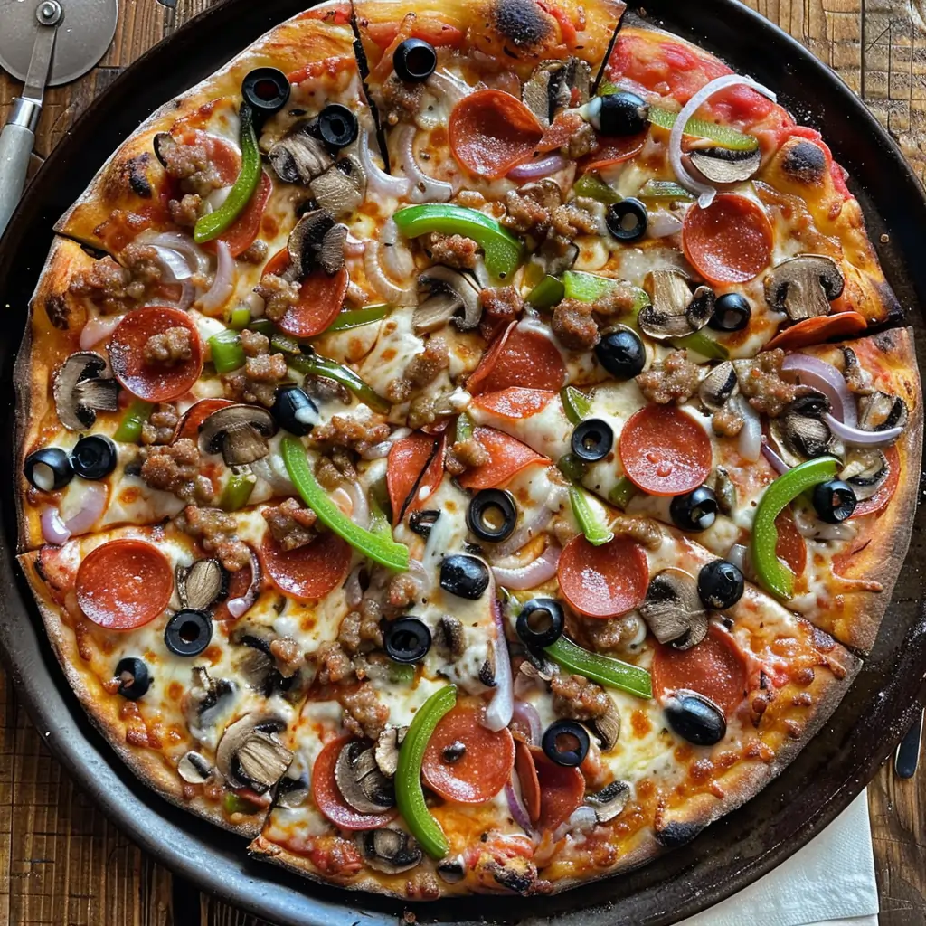 Supreme Pizza That's Loaded with Flavor and Easy to Make 😍🍕 9 k2