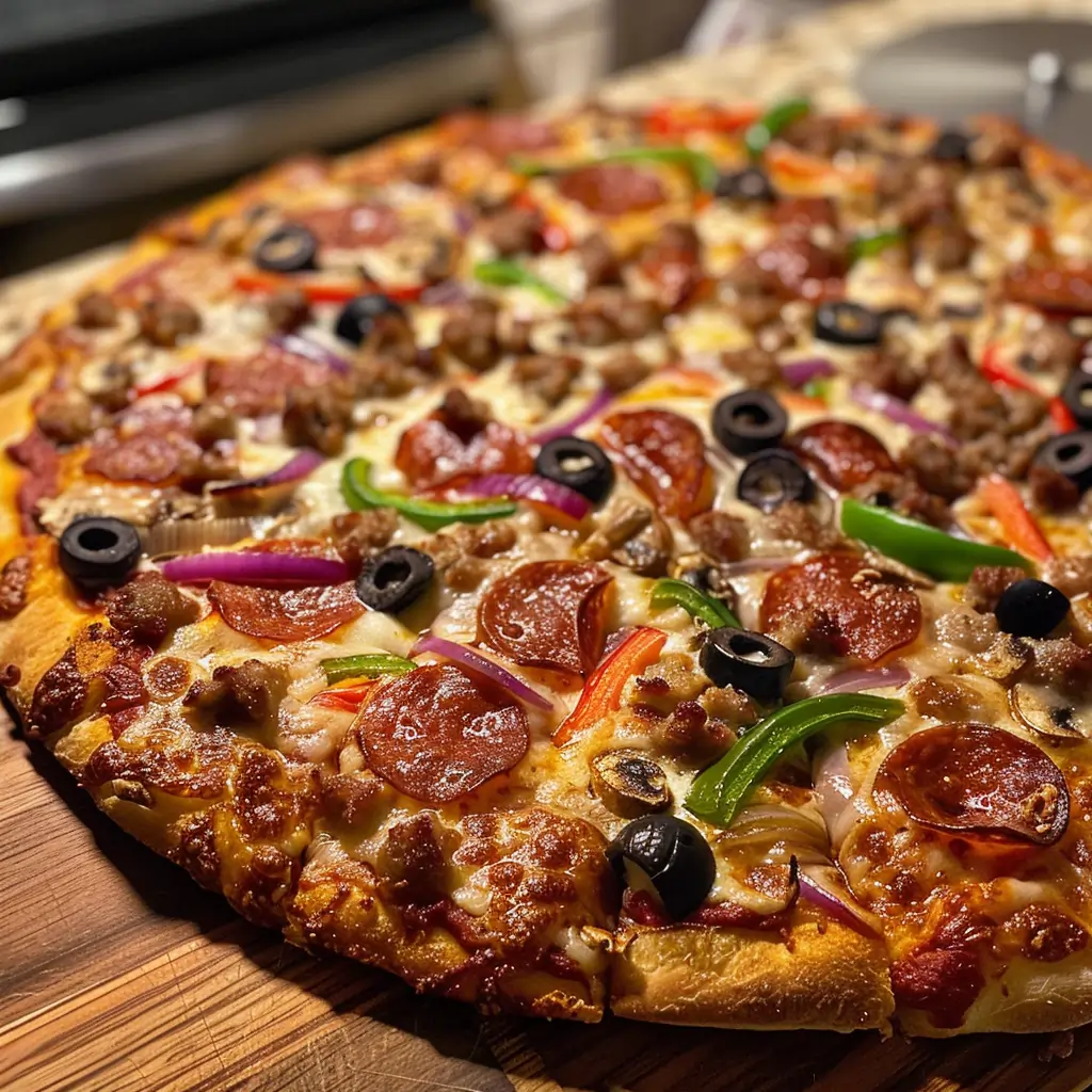 Supreme Pizza That's Loaded with Flavor and Easy to Make 😍🍕 13 k5