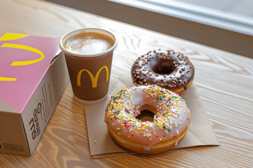 mcdonald krispy kreme menu