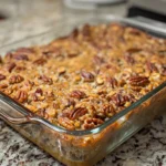 pecan pie dump cake