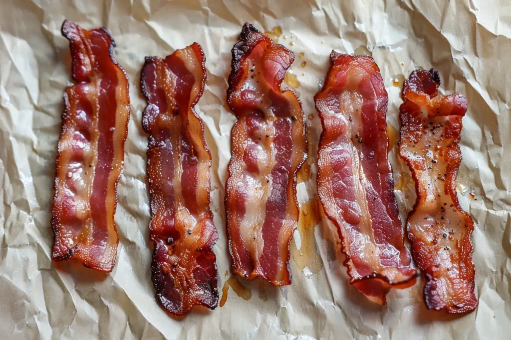 turkey bacon in oven