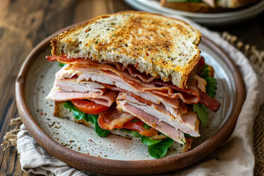 bacon turkey bravo