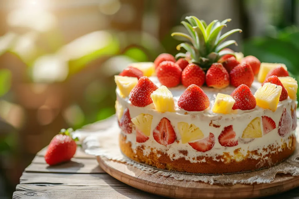 spring fling cake