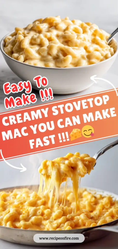CREAMY STOVETOP MAC YOU CAN MAKE FAST 🧀 3 For RecipeOnFire 2 10