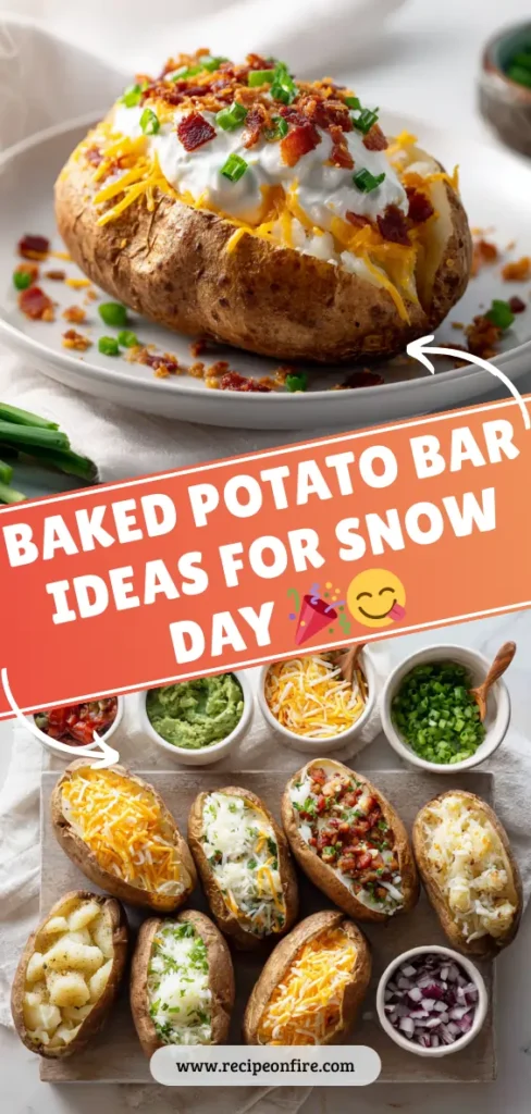 BAKED POTATO BAR IDEAS FOR SNOW DAY π 3 For RecipeOnFire 2 2
