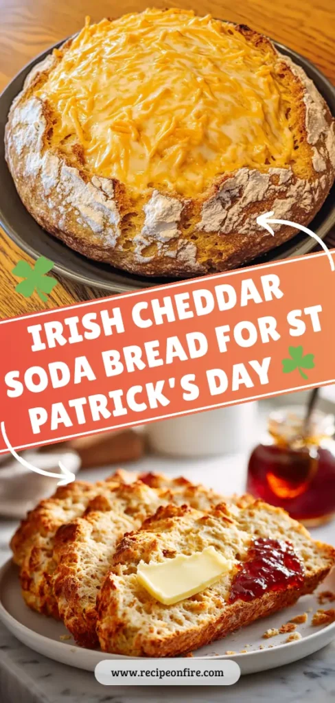 IRISH CHEDDAR SODA BREAD FOR ST PATRICK’S DAY ☘️ 3 For RecipeOnFire 2 9